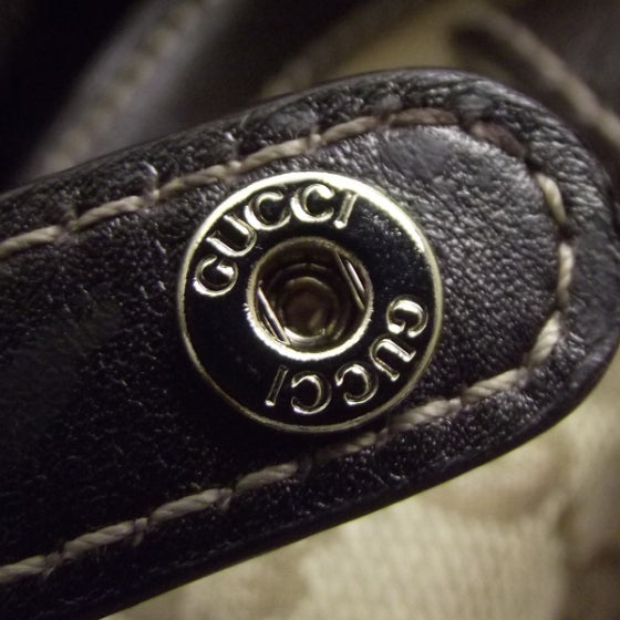 Gucci Monogram Shoulder Bag Ebony 10 of 12