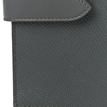 Celine Grained Calfskin Medium Multifunction Strap Wallet Grey 15 of 15