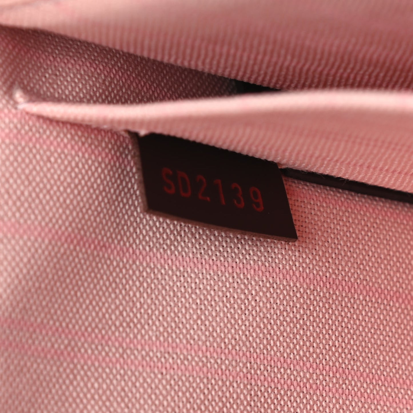 Damier Ebene Neverfull MM GM Pochette Rose Ballerine