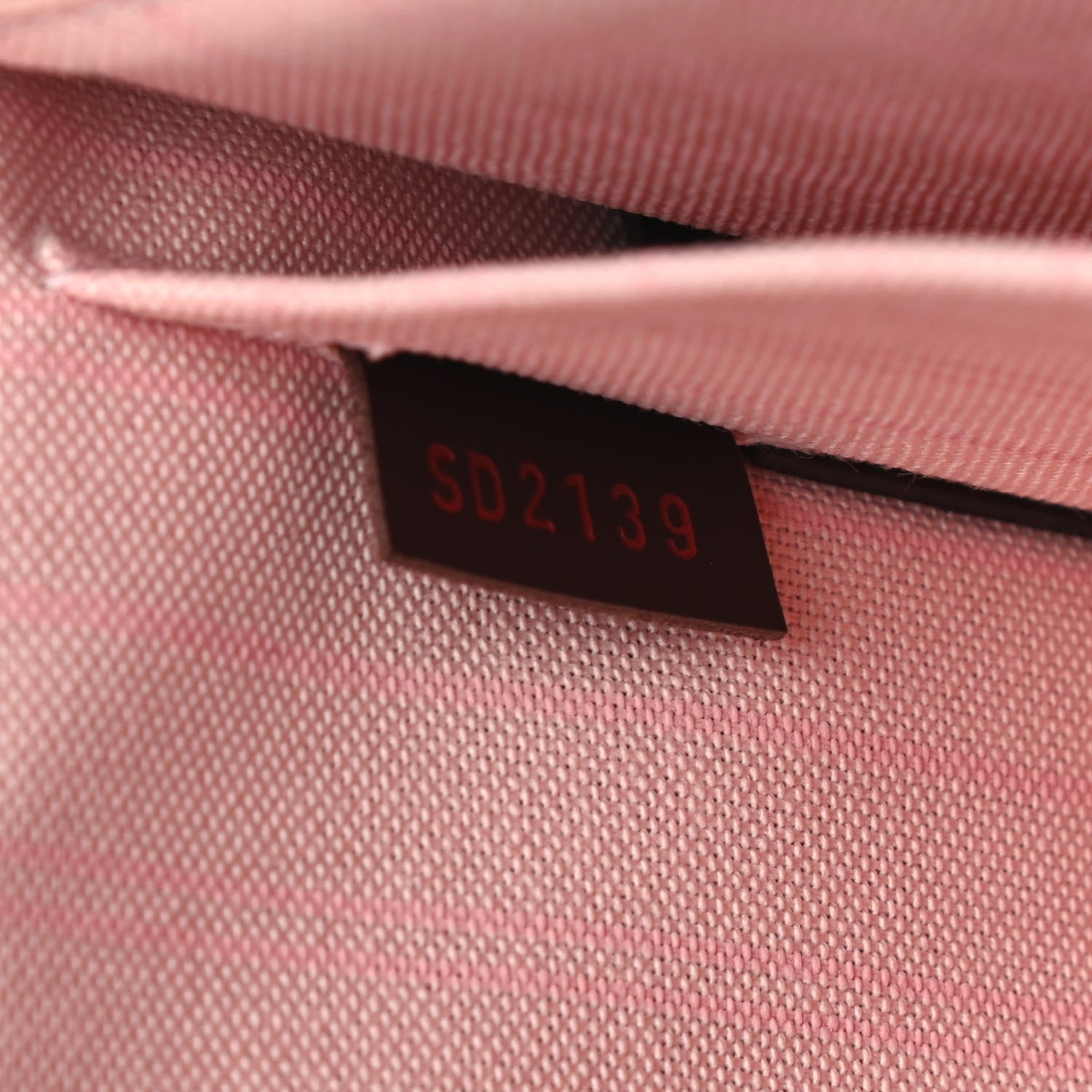 Louis Vuitton Damier Ebene Neverfull MM GM Pochette Rose Ballerine 7 of 7