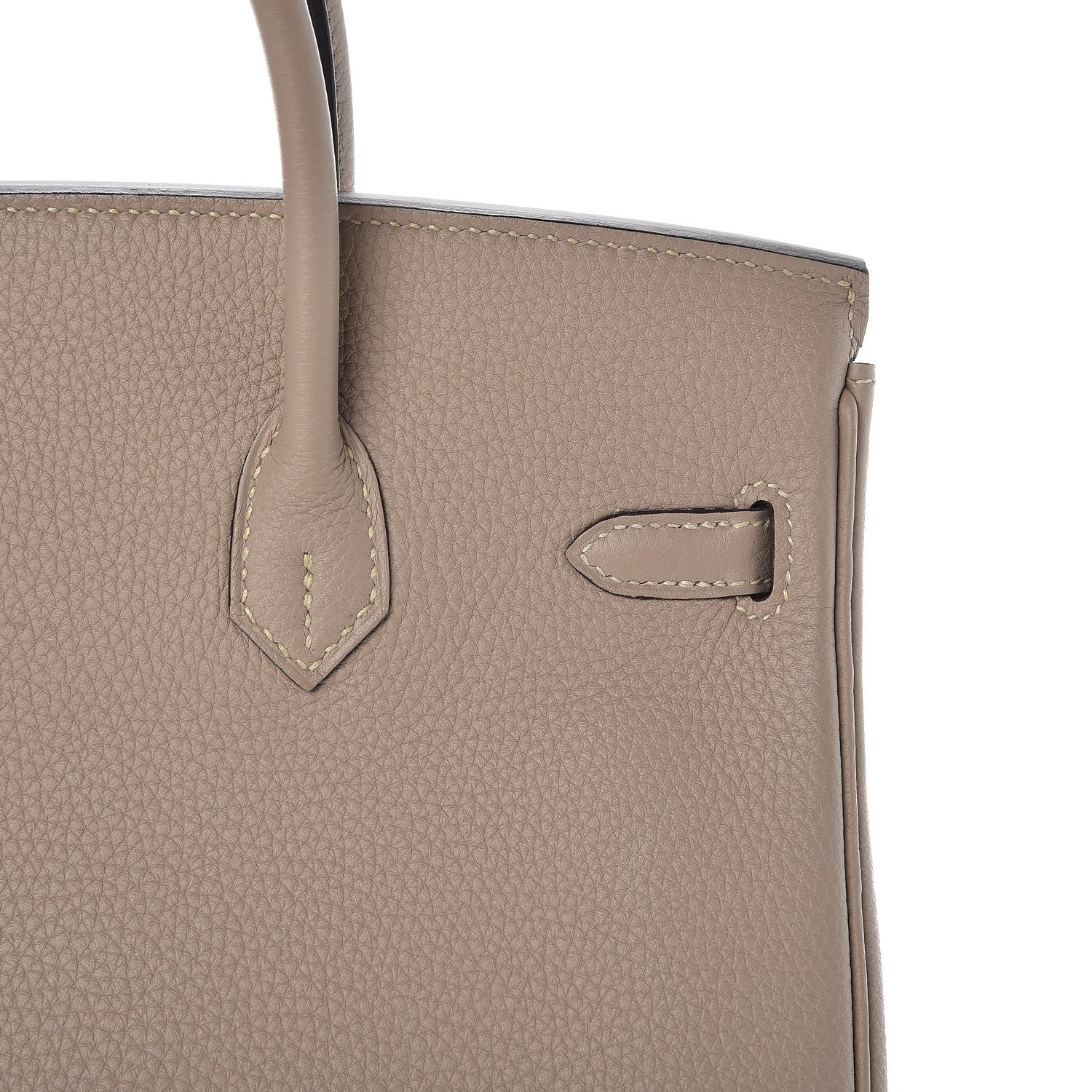 Hermes Togo Birkin 25 Gris Tourterelle 34 of 36