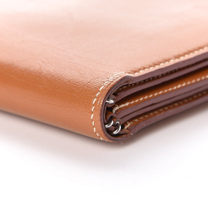 Hermes Chevre Passport Wallet Gold 12 of 16