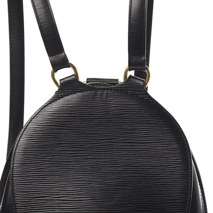 Louis Vuitton Epi Mabillon Backpack Black 8 of 8