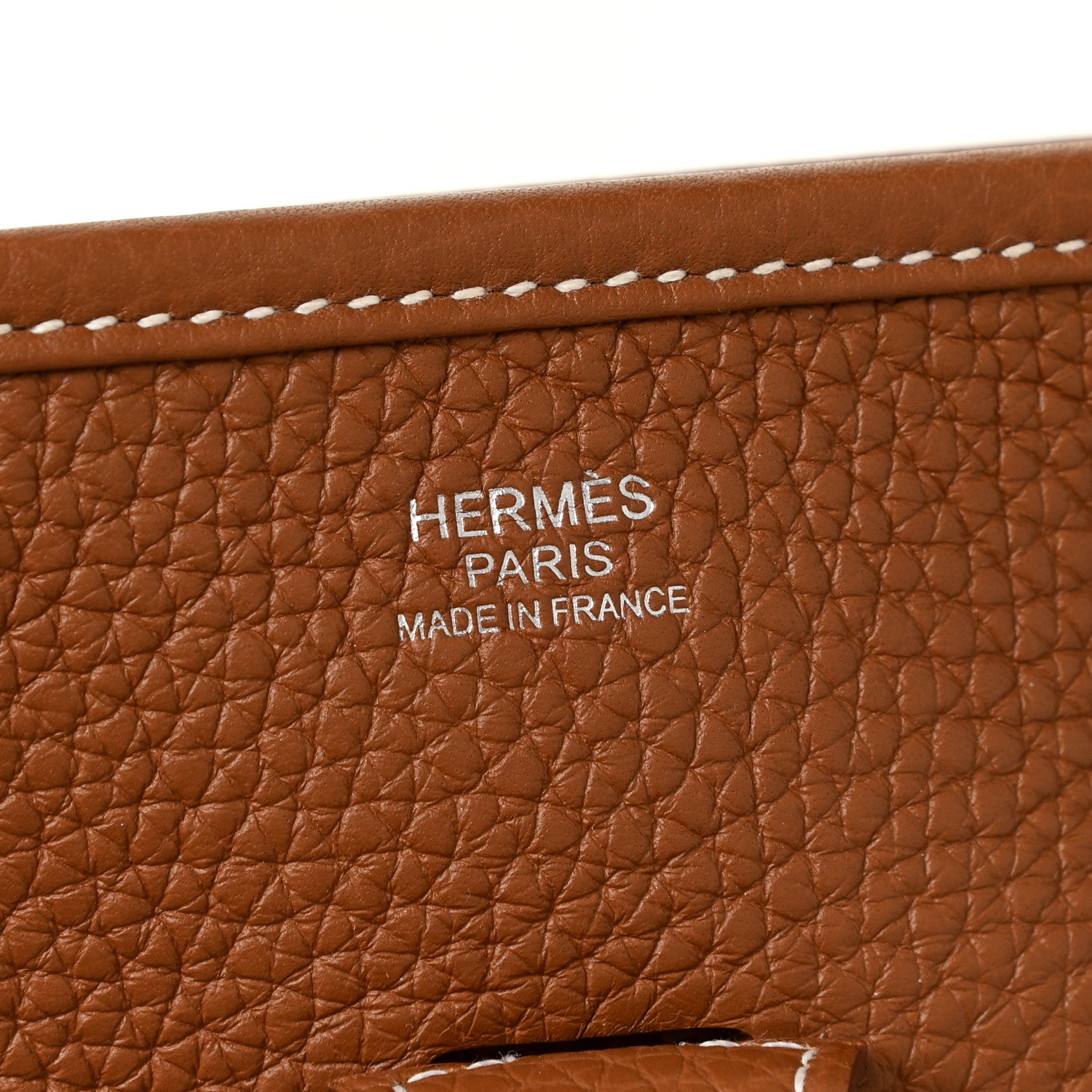 Hermes Taurillon Clemence Evelyne III PM Gold 6 of 12