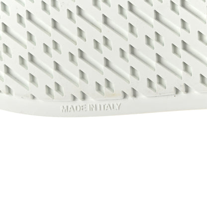 Hermes Perforated Calfskin Mens Clap High Top Sneakers 45 White 7 of 9