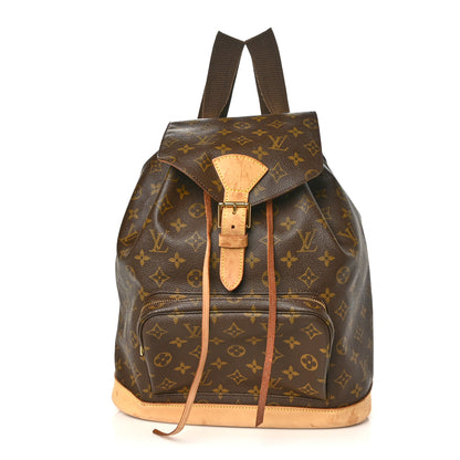 Louis Vuitton Monogram Montsouris GM Backpack 1 of 8