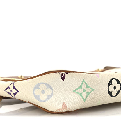Louis Vuitton Monogram Multicolor Pochette Accessories White 8 of 14