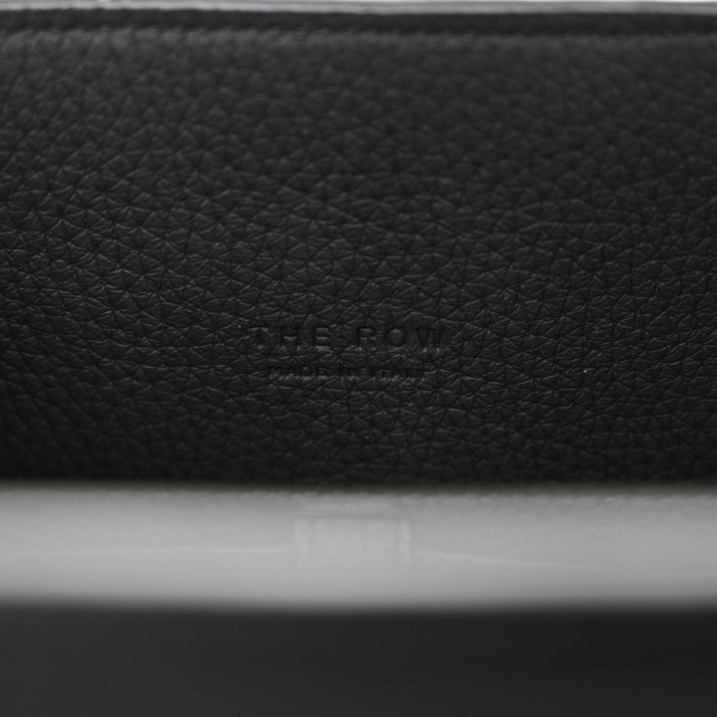 Grained Calfskin Soft Margaux 10 Bag Black