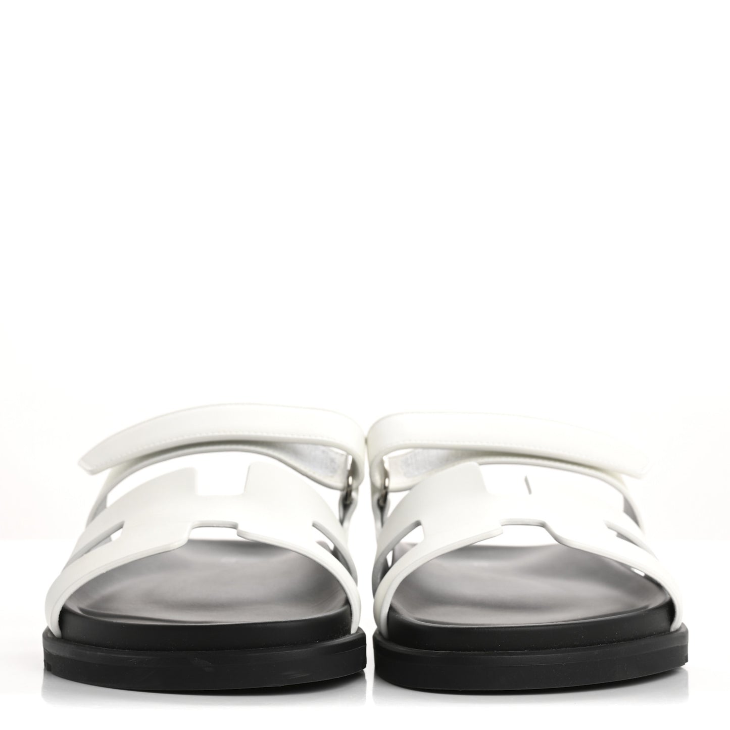 Calfskin Womens Chypre Sandals 40.5 White