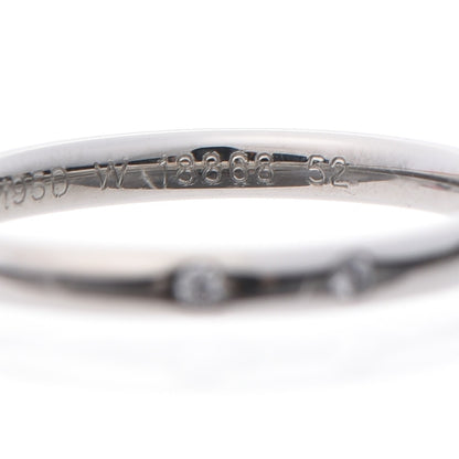 Chanel Platinum Diamond Band Ring 52 6 5 of 6
