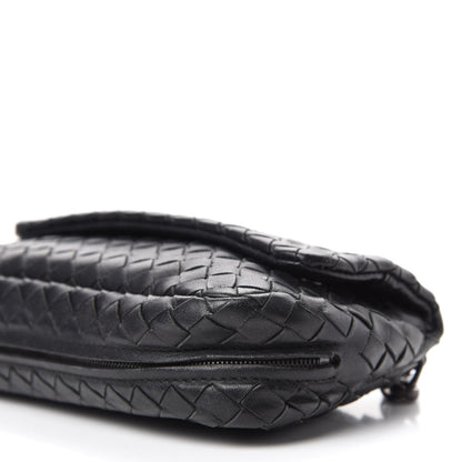 Bottega Veneta Nappa Intrecciato Mini Chain Messenger Black 7 of 13