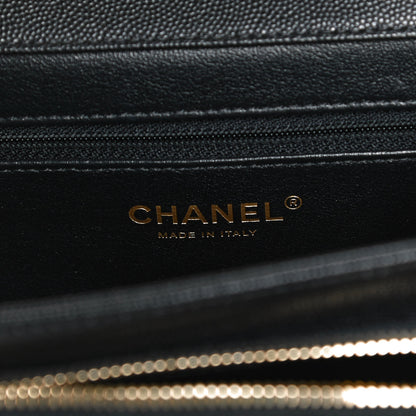 Chanel Caviar Quilted Small Business Affinity Flap Black 6 of 13