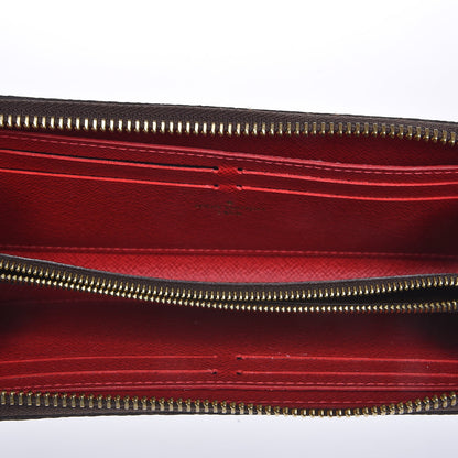 Louis Vuitton Damier Ebene Clemence Wallet Cherry 5 of 8