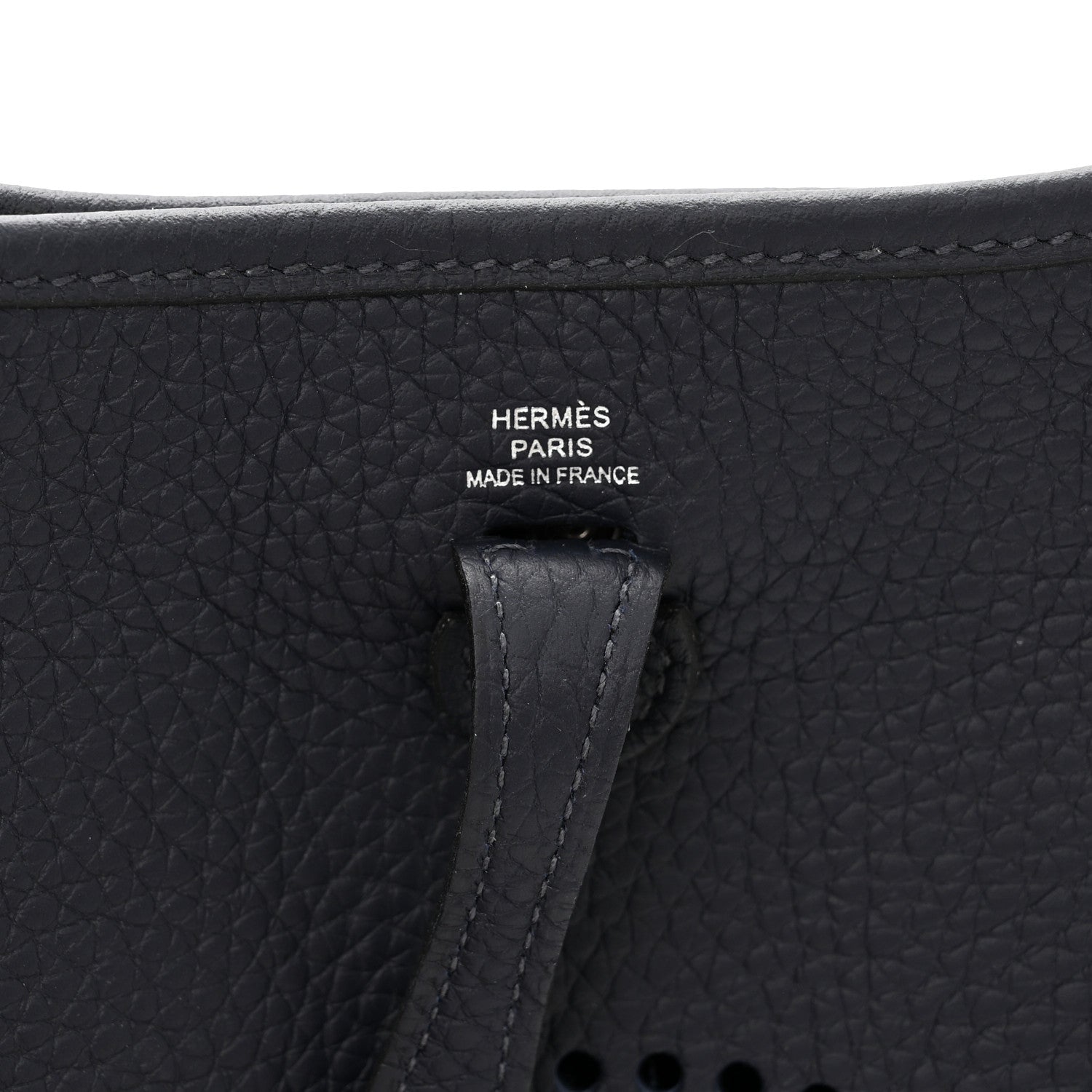 Hermes Taurillon Clemence Amazone Maxi Quadrille Evelyne TPM Bleu Nuit Bleu Saphir Anemone Capucine 6 of 10