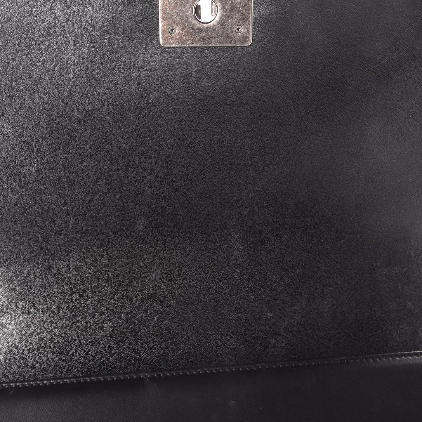 Lambskin Quilted New Medium Boy Flap Black
