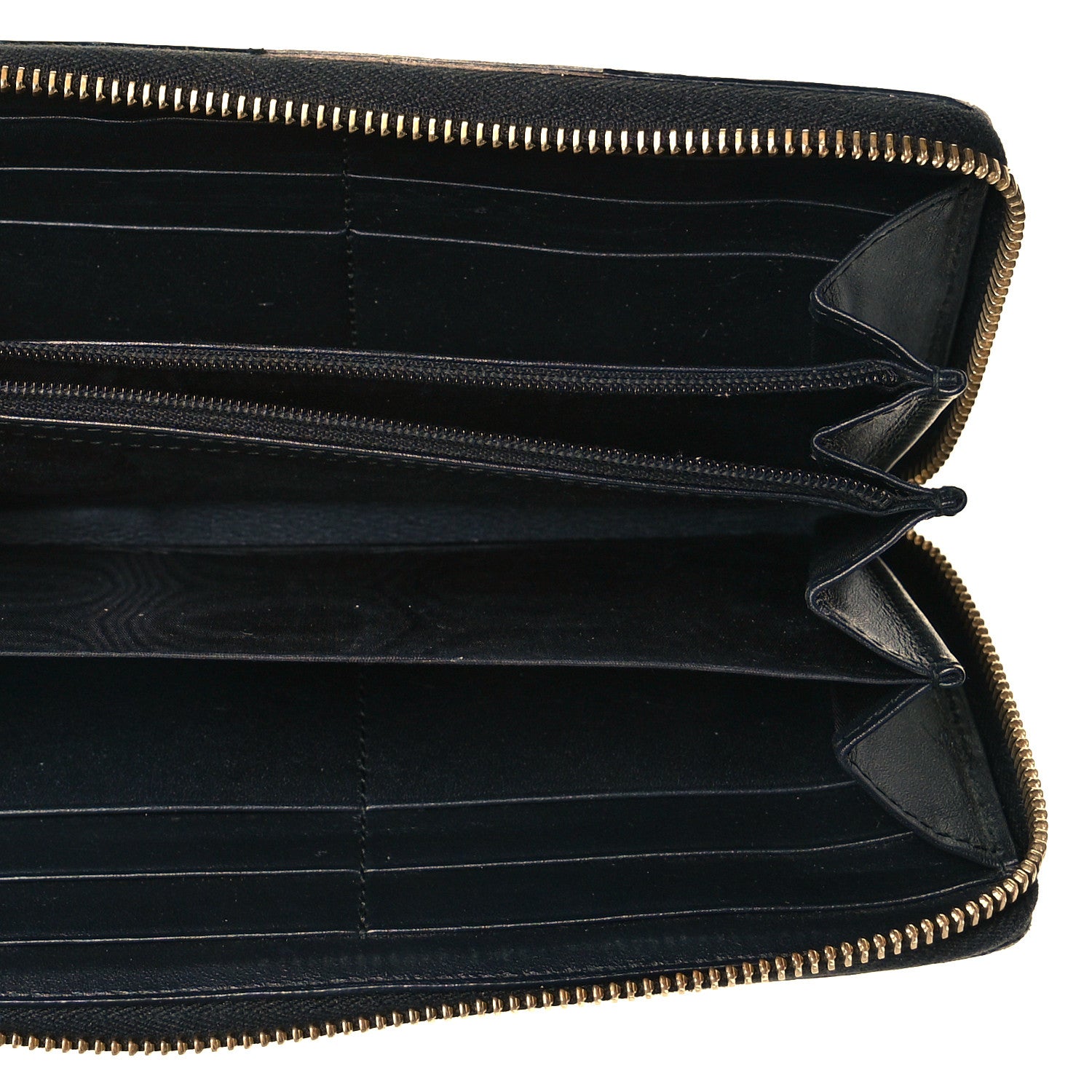Gucci GG Supreme Monogram Bees Zip Around Wallet 6 of 8