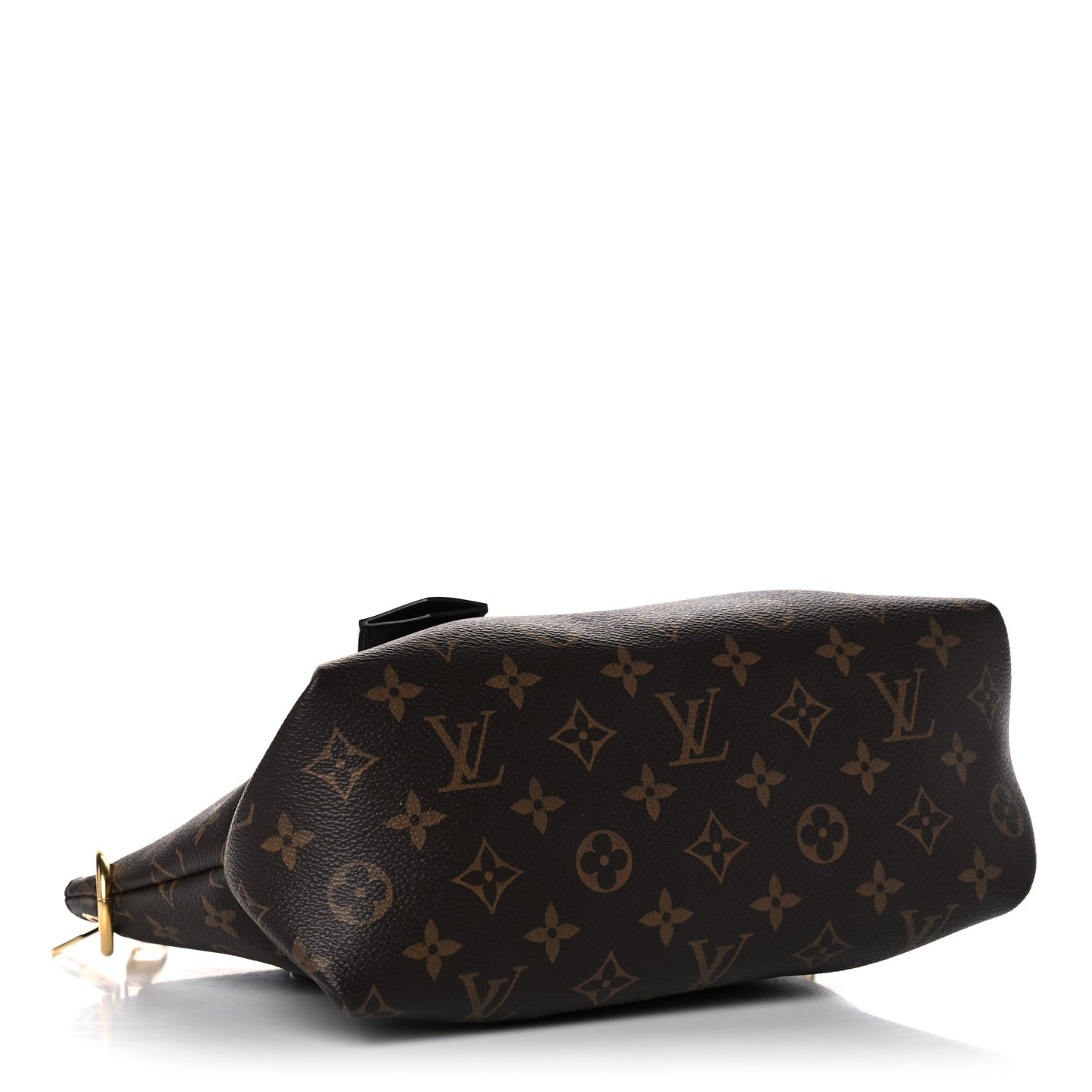 Monogram Flower Zipped Tote PM Black