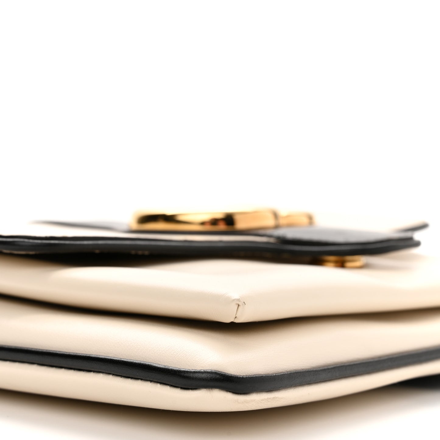 Calfskin Medium Arli Flap Shoulder Bag White