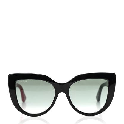 Gucci Acetate Cat Eye Sunglasses GG0164S Black 2 of 6