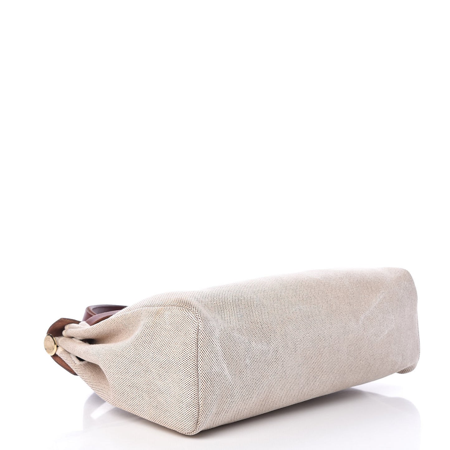 Toile Vache Calfskin Herbag 30 PM Natural