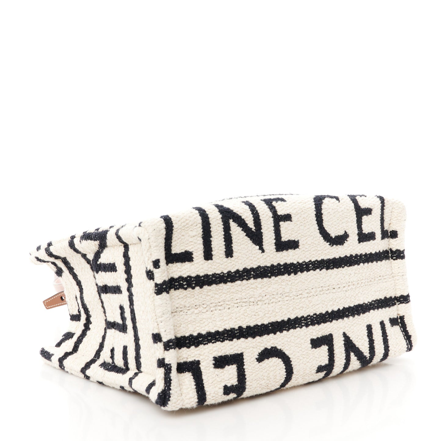 Canvas Small All Over Cabas Thais White Black