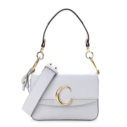 Chloe Calfskin Small C Double Carry Light Cloud 1 of 8