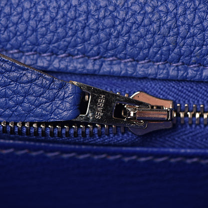 Hermes Togo Kelly Retourne 35 Bleu Electrique 28 of 42