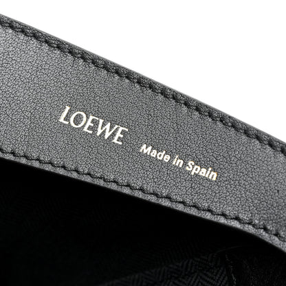 Loewe Jacquard Anagram Calfskin Luna Bag Navy Black 6 of 9
