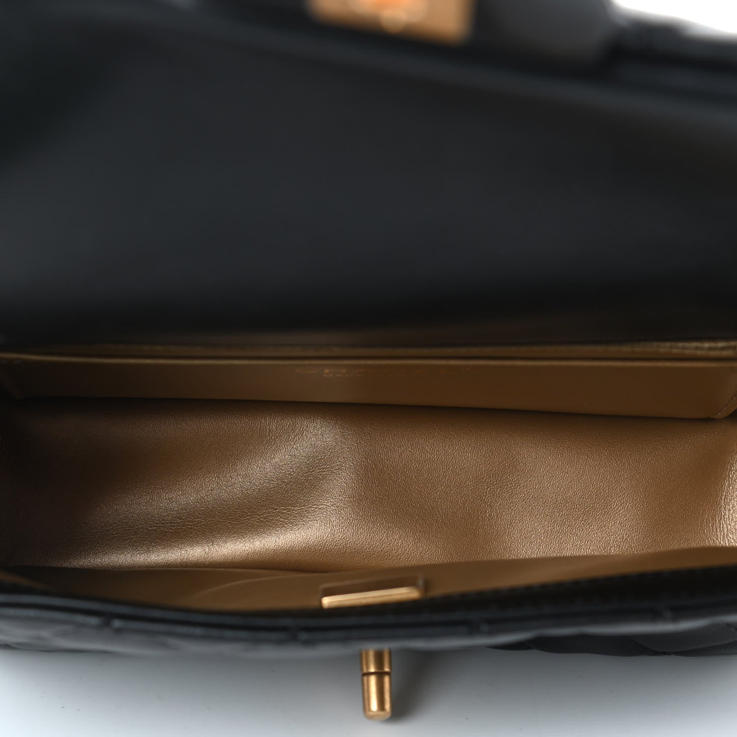 Chanel Lambskin Quilted Mini Rectangular Pearl Crush Flap Black 4 of 4