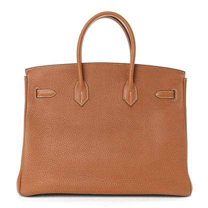 Hermes Togo Birkin 35 Gold 4 of 37