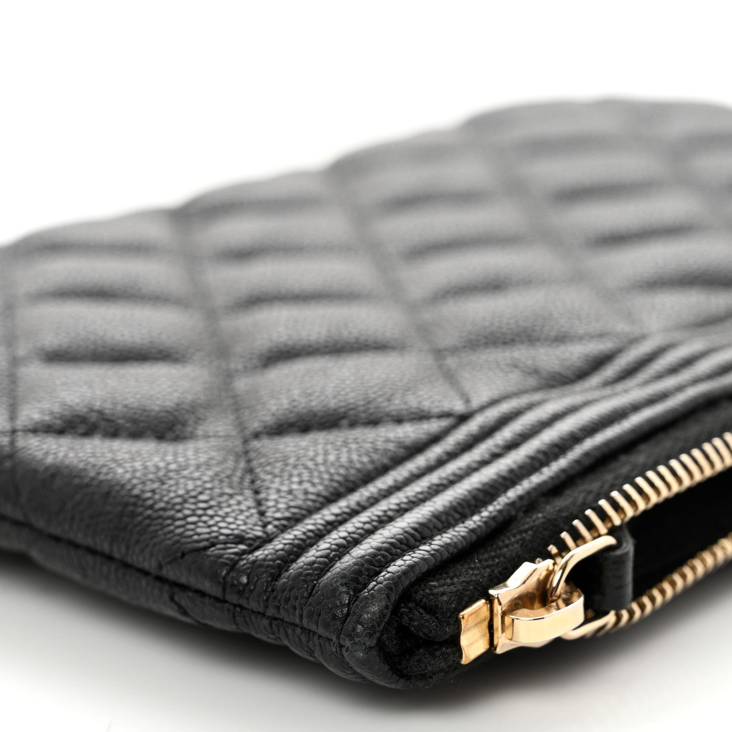 Chanel Caviar Quilted Small Boy Cosmetic Case Black 8 of 9
