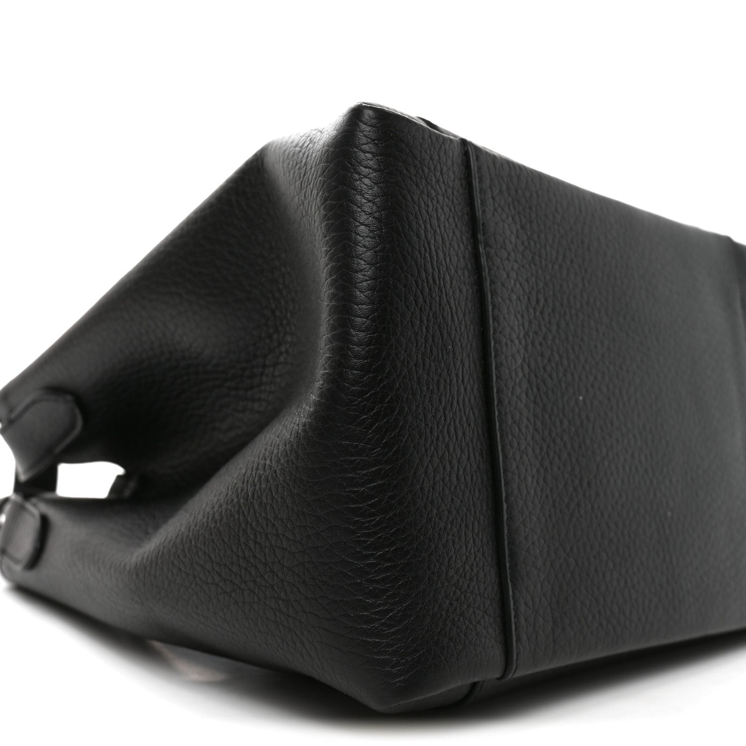 Christian Dior Calfskin Medium Signature Bucket Bag Black 7 of 8