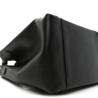 Christian Dior Calfskin Medium Signature Bucket Bag Black 7 of 8