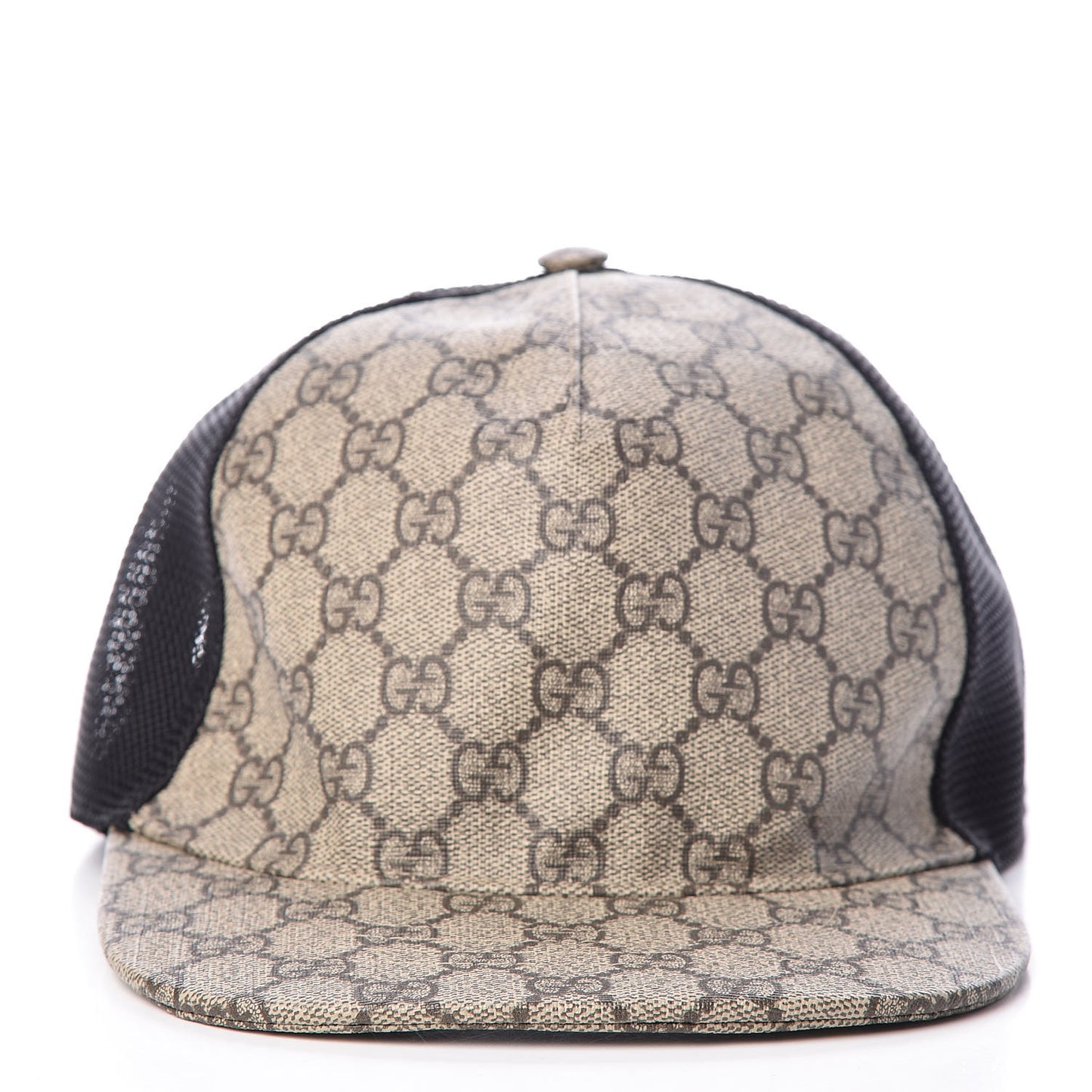 GG Supreme Monogram Baseball Hat M Beige