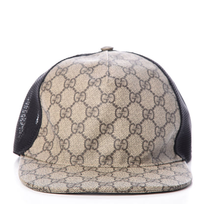 Gucci GG Supreme Monogram Baseball Hat M Beige 3 of 7