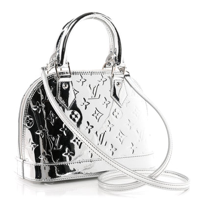 Louis Vuitton Monogram Miroir Alma BB Silver 2 of 9