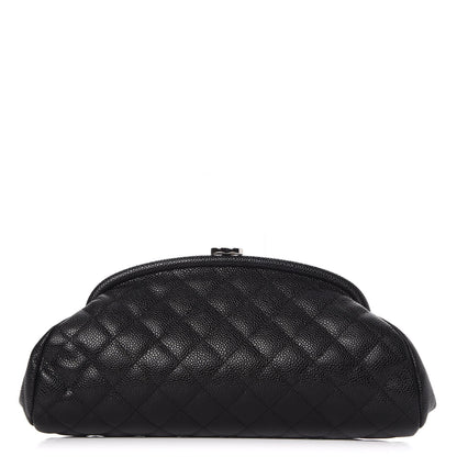 Chanel Caviar Quilted Timeless Clutch Black 1 of 8