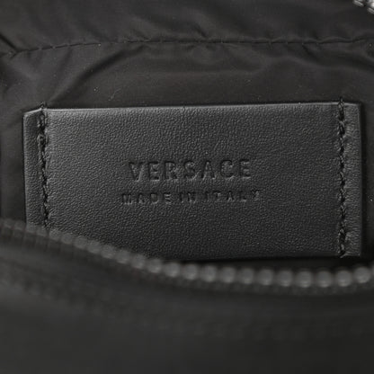Versace Nylon Logo Crossbody Bag Black 7 of 11
