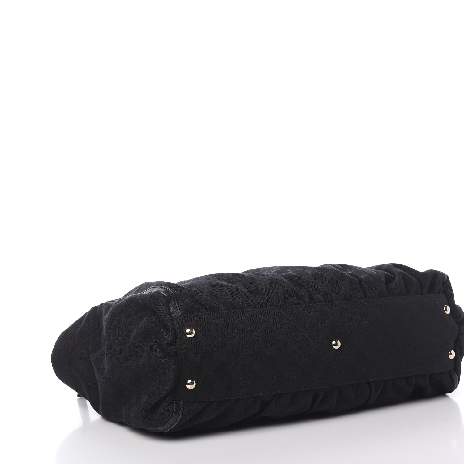 Gucci Monogram D Gold Tote Black 4 of 13