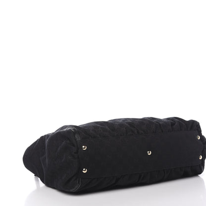 Gucci Monogram D Gold Tote Black 4 of 13
