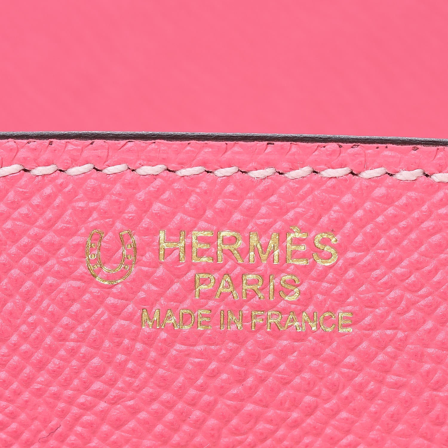 Hermes Epsom Horseshoe Birkin 30 Rose Azalee Craie 9 of 34
