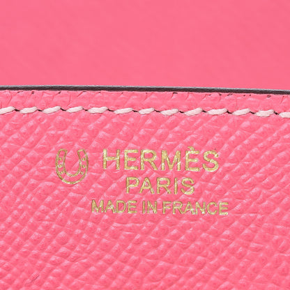 Hermes Epsom Horseshoe Birkin 30 Rose Azalee Craie 9 of 34