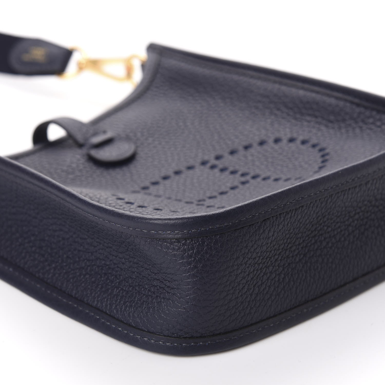 Hermes Taurillon Clemence Evelyne TPM Bleu Nuit 6 of 10
