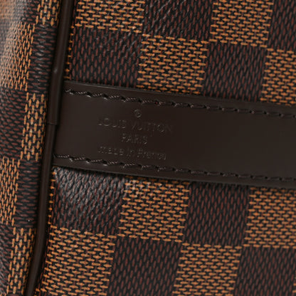 Louis Vuitton Damier Ebene Speedy Bandouliere 25 6 of 9