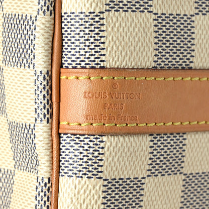 Louis Vuitton Damier Azur Speedy Bandouliere 35 6 of 9