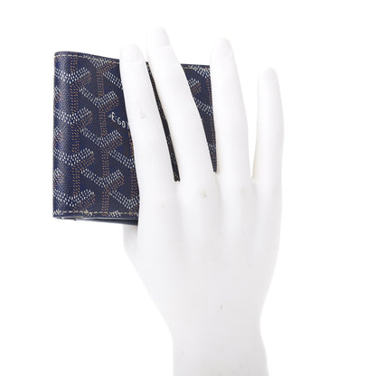 Goyard Goyardine Bi-Fold Wallet Navy 2 of 8