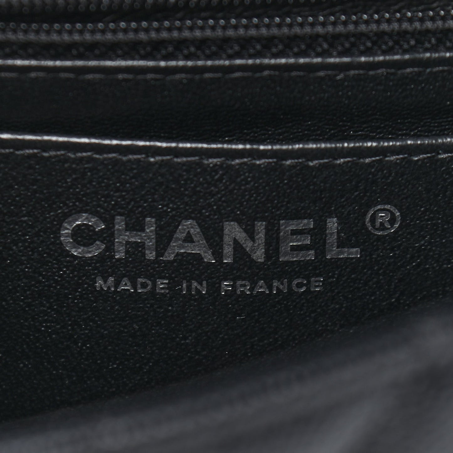 Caviar Quilted Mini Rectangular Flap Black