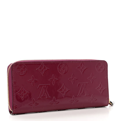 Louis Vuitton Vernis Clemence Wallet Violet 3 of 8