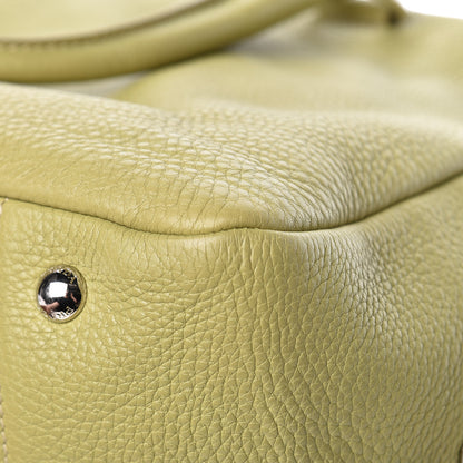 Prada Vitello Daino Satchel Cedro 13 of 15