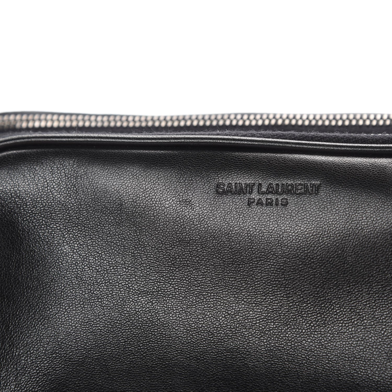 Saint Laurent Lambskin Subway Belt Bag Black 11 of 13